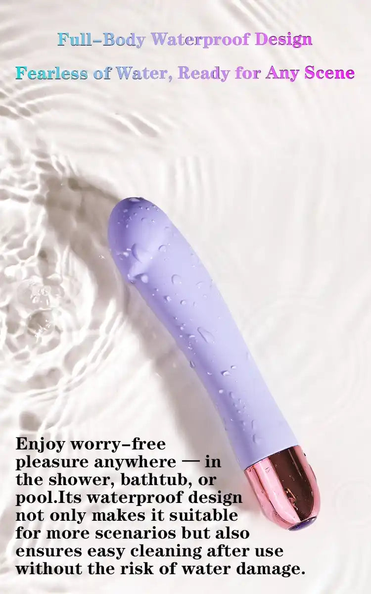 Rechargeable Heated Magic Wand Vibrator – Waterproof – Kyradora