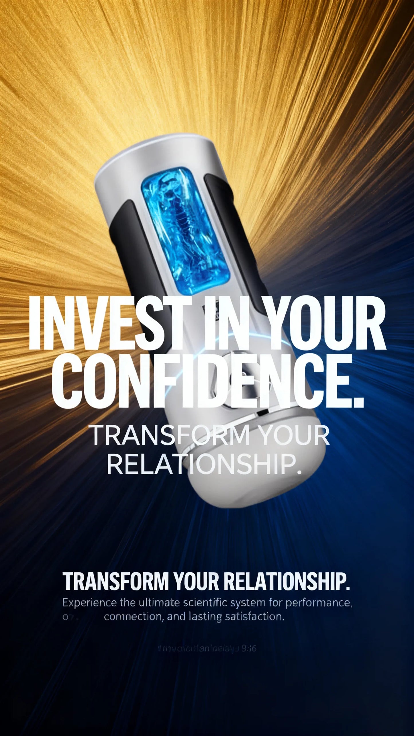 Kyradora Automatic Male Masturbator | Climax Control and Endurance Training Device for Men | App Remote Heating, Hands-Free IPX7 Waterproof PE Trainer