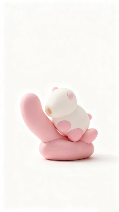 Silent Dual-Stimulation Vibrator for Women | Long-Distance APP Control Rabbit Vibe with Sucking Clitoral Stimulator | Flexible, Discreet & USB Charging Base