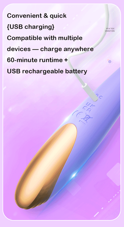 USB Charging G Spot Vibrators | Dual-Ended Clitoral Suction Vibrator with 10 Modes & Heating