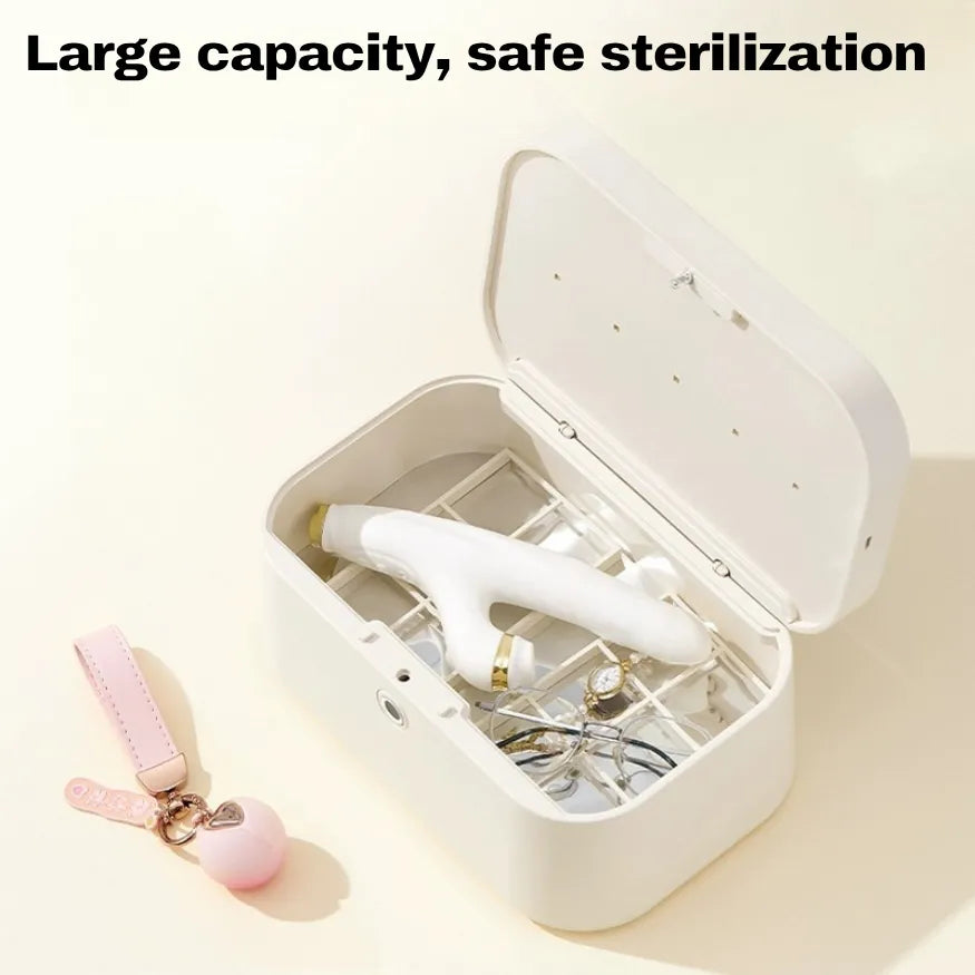 UV Sterilizer Box – 99.9% UV-C Light Sterilization | Smart Ultraviolet Disinfection Box with Fingerprint Lock & 4L Capacity