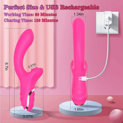Premium Sucking Vibrator for Women | Clitoral & G Spot Pleasure with 7 Suction Modes