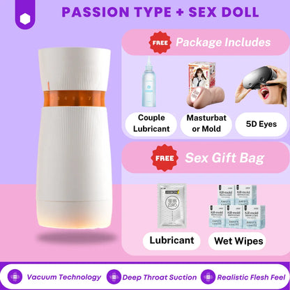 Manual Penis Sleeve Sex Toy – Realistic Vagina, Easy to Clean & Portable
