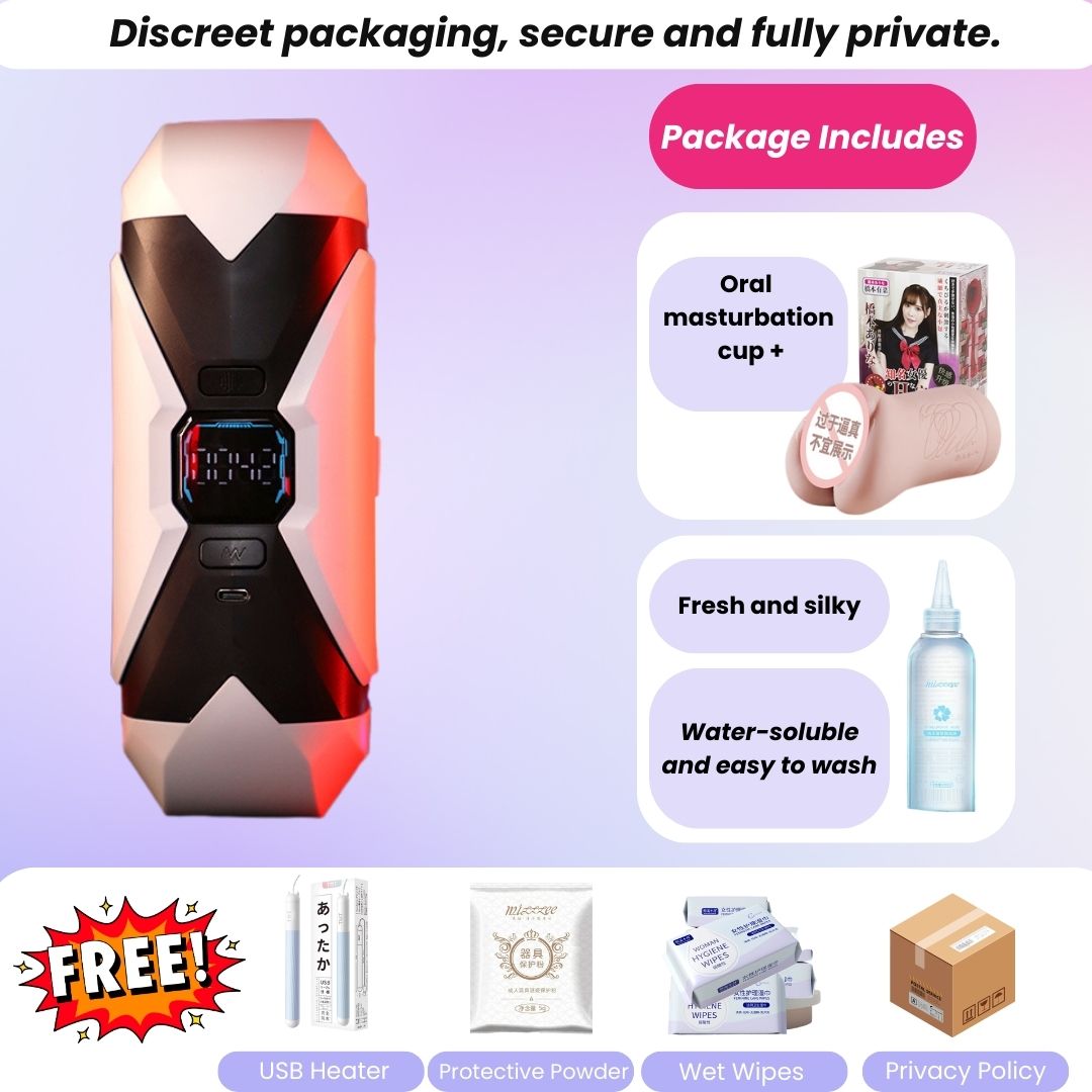 Best Male Masturbator – Life-Size Automatic Masturbator with Realistic Feel, Strong Suction, and Includes a USB Heater
Protective Powder
Wet Wipes
