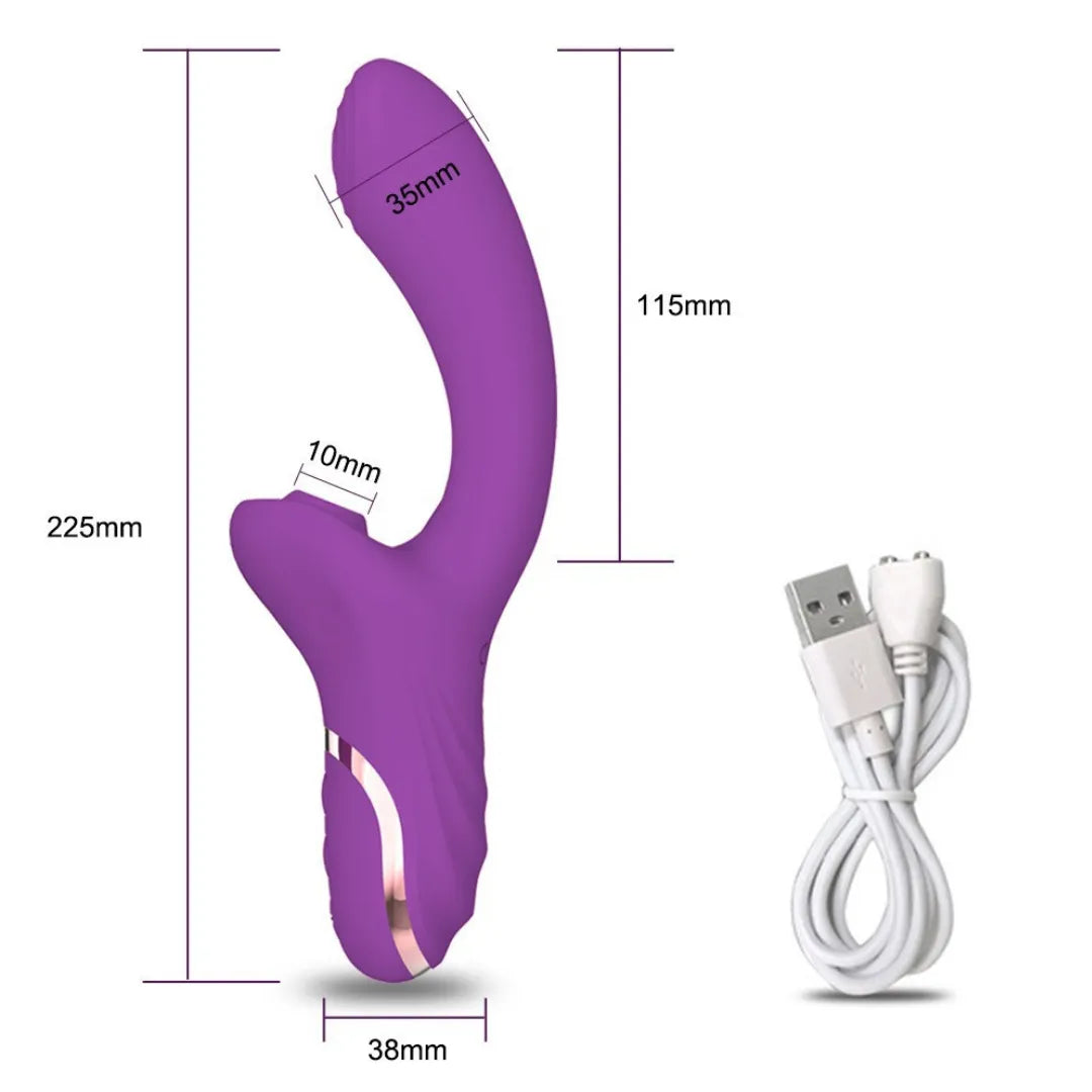 Premium Sucking Vibrator for Women | Clitoral & G Spot Pleasure with 7 Suction Modes