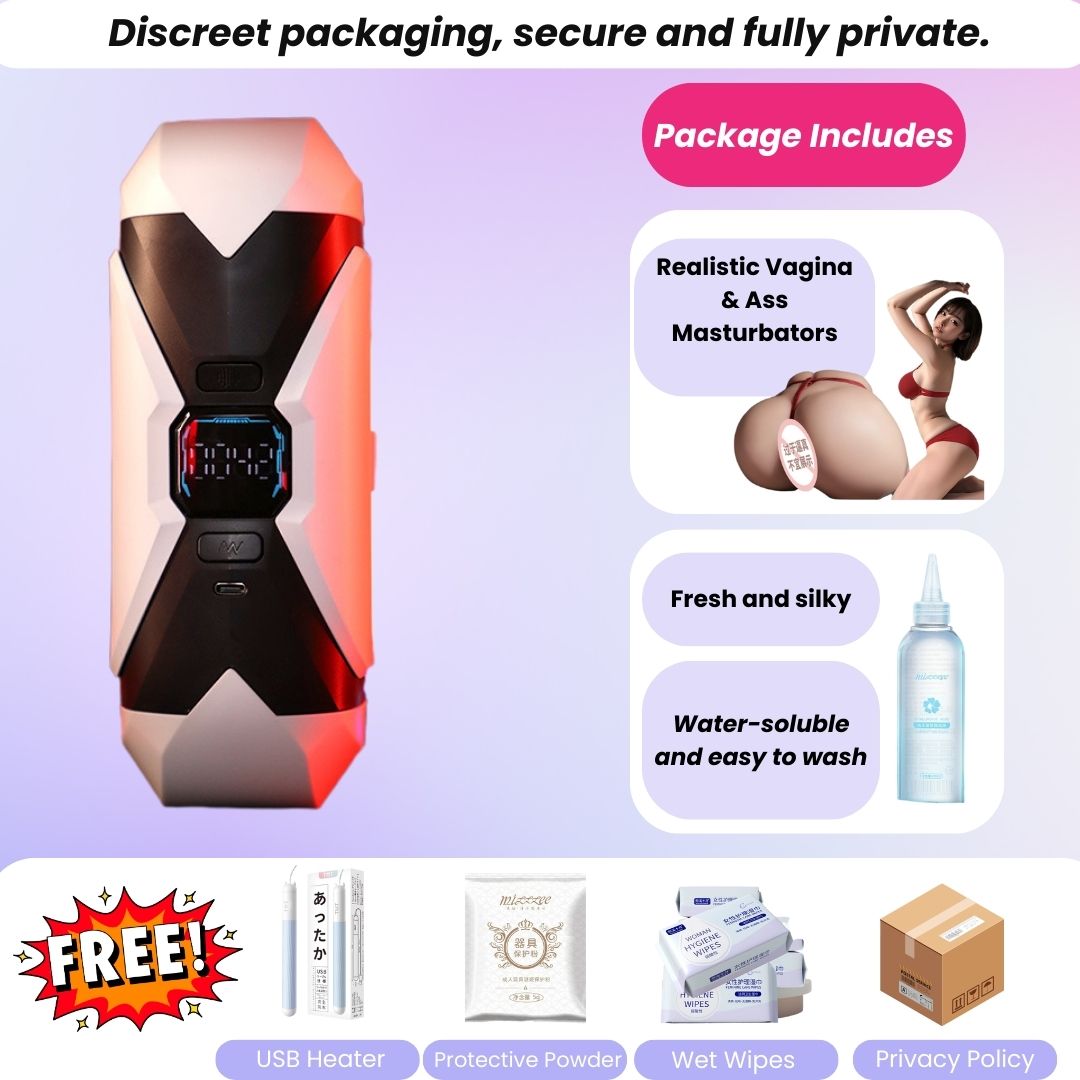 Best Male Masturbator – Life-Size Automatic Masturbator with Realistic Feel, Strong Suction, and Includes a USB Heater
Protective Powder
Wet Wipes
