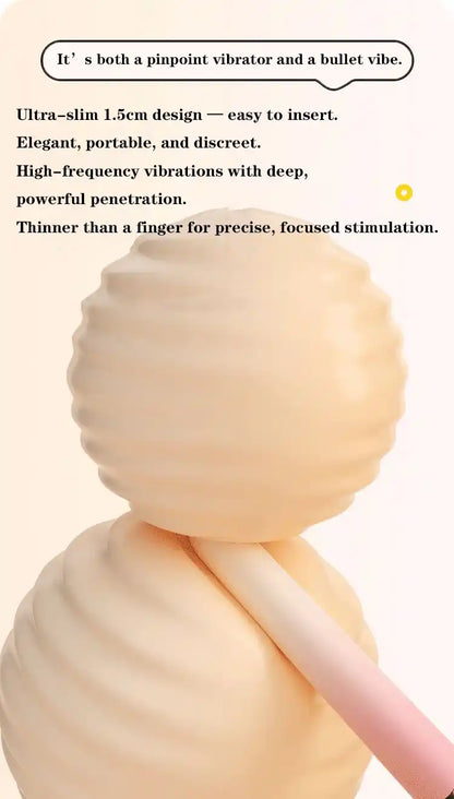 Rechargeable Wand Vibrator – Dual Control Magic Wand with 10 Modes | Button & App Version