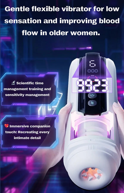 PE Solution: Auto-Telescopic Training Masturbator for Stamina