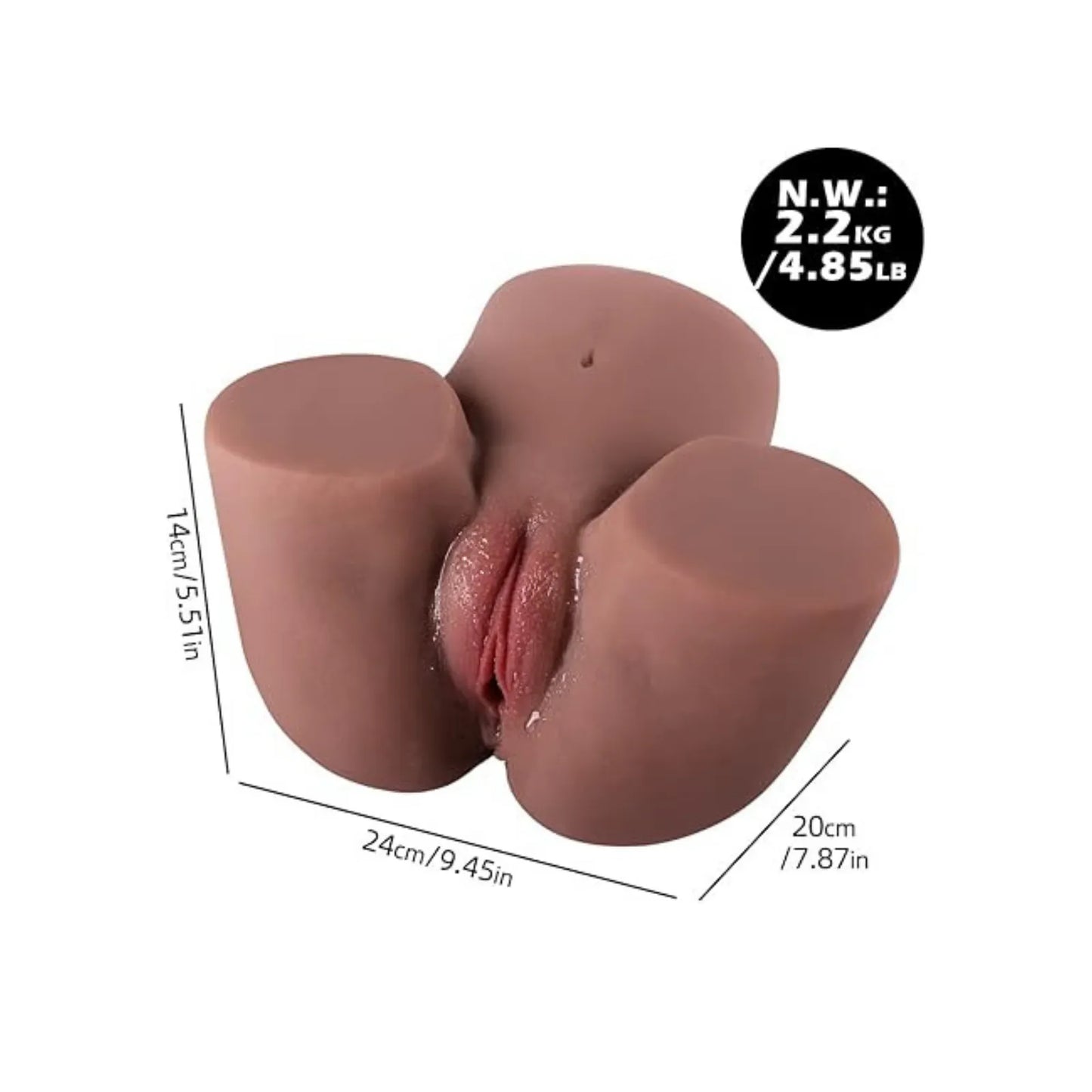 Big Booty Sex Dolls – Phat Black Ass Masturbator | Realistic Butts Torso, Discreet Design