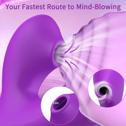 Premium Sucking Vibrator for Women | Clitoral & G Spot Pleasure with 7 Suction Modes
