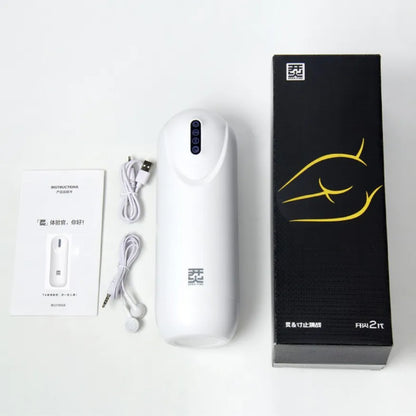 Automatic Masturbator Cup | Fully Thrusting & Suction, Multi-Frequency Vibrations