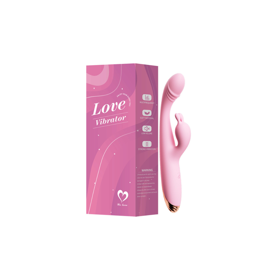 USB Charging G Spot Vibrators | Dual-Ended Clitoral Suction Vibrator with 10 Modes & Heating