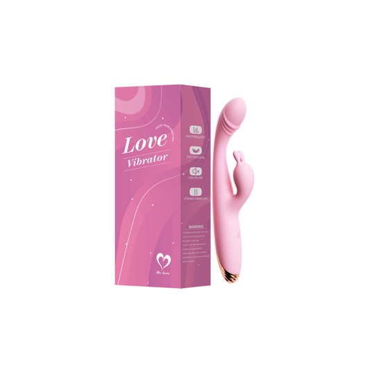 USB Charging G Spot Vibrators | Dual-Ended Clitoral Suction Vibrator with 10 Modes & Heating