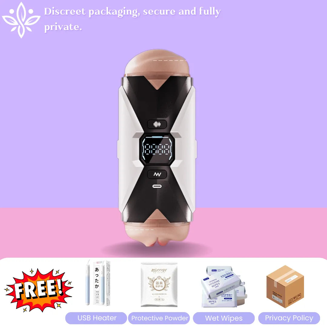 Best Male Masturbator – Life-Size Automatic Masturbator with Realistic Feel, Strong Suction, and Includes a USB Heater
Protective Powder
Wet Wipes
