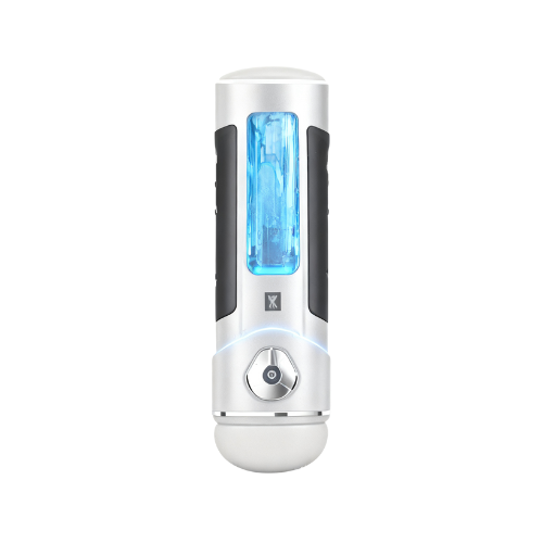 Kyradora Automatic Male Masturbator | Climax Control and Endurance Training Device for Men | App Remote Heating, Hands-Free IPX7 Waterproof PE Trainer