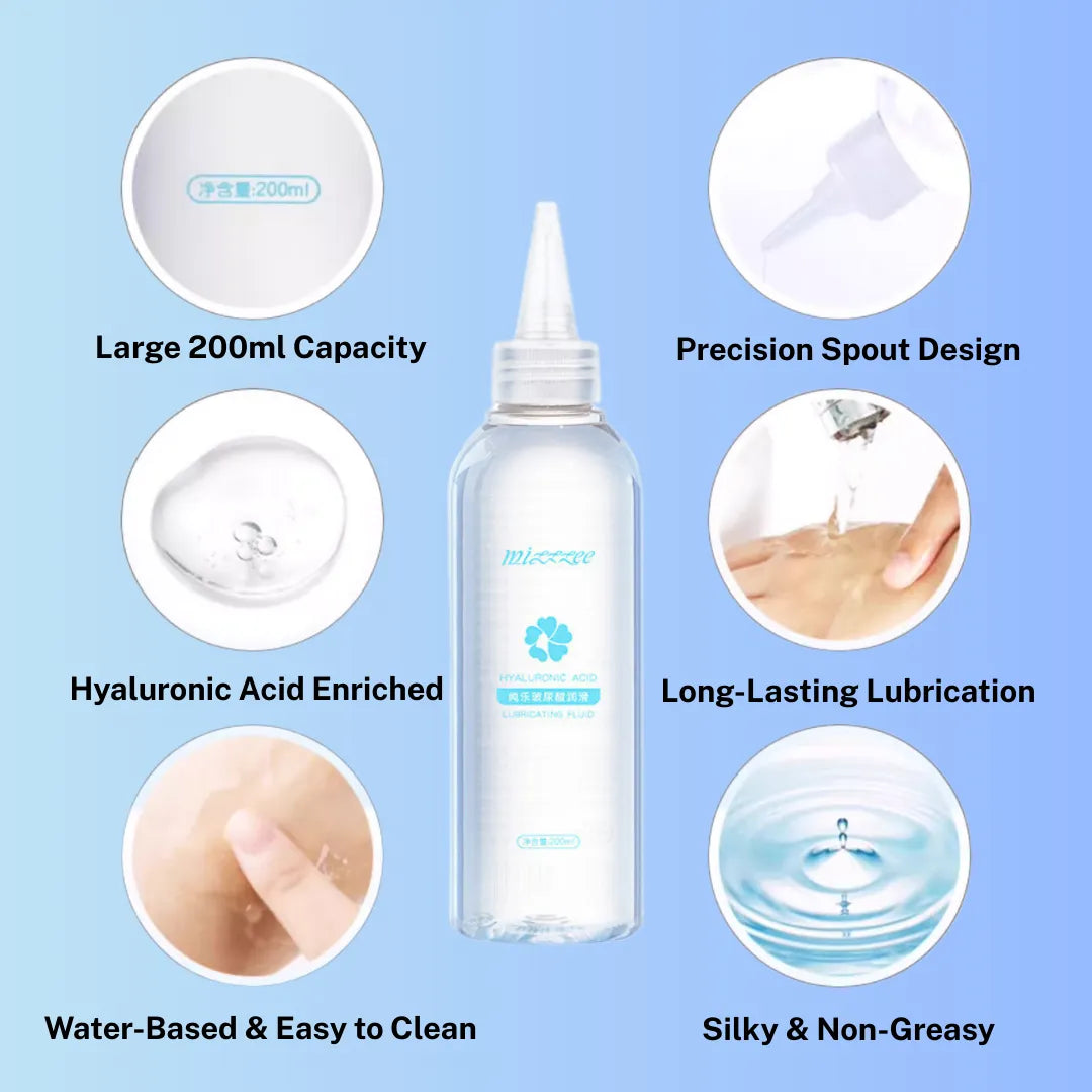 Experience soothing comfort with our Best Personal Lubricant for Sensitive Skin – Organic Hyaluronic Acid Water-Based Lube. Specially crafted for men, women, and couples, this gentle formula delivers lasting hydration and a silky-smooth feel without irritation.