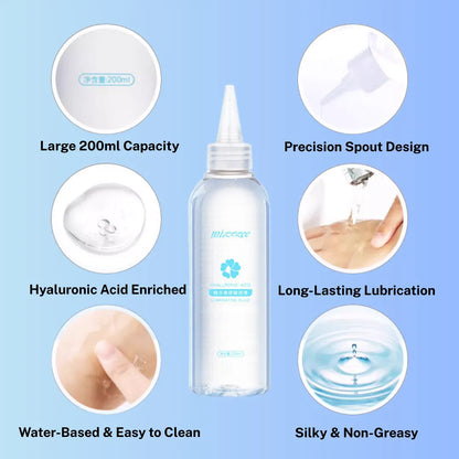 Experience soothing comfort with our Best Personal Lubricant for Sensitive Skin – Organic Hyaluronic Acid Water-Based Lube. Specially crafted for men, women, and couples, this gentle formula delivers lasting hydration and a silky-smooth feel without irritation.